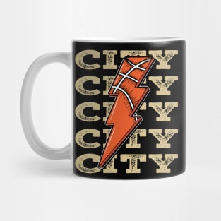 Funny Sports City Proud Name Basketball Classic Mug